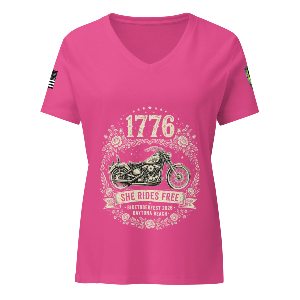 Women’s 1776 v-neck t-shirt