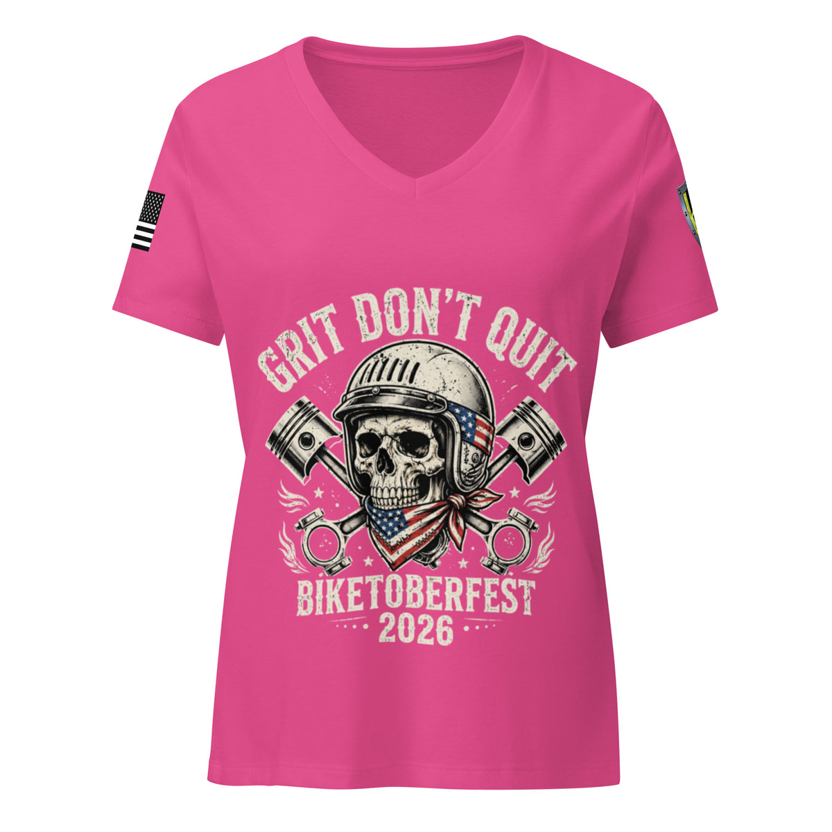 Women’s Grit  v-neck t-shirt