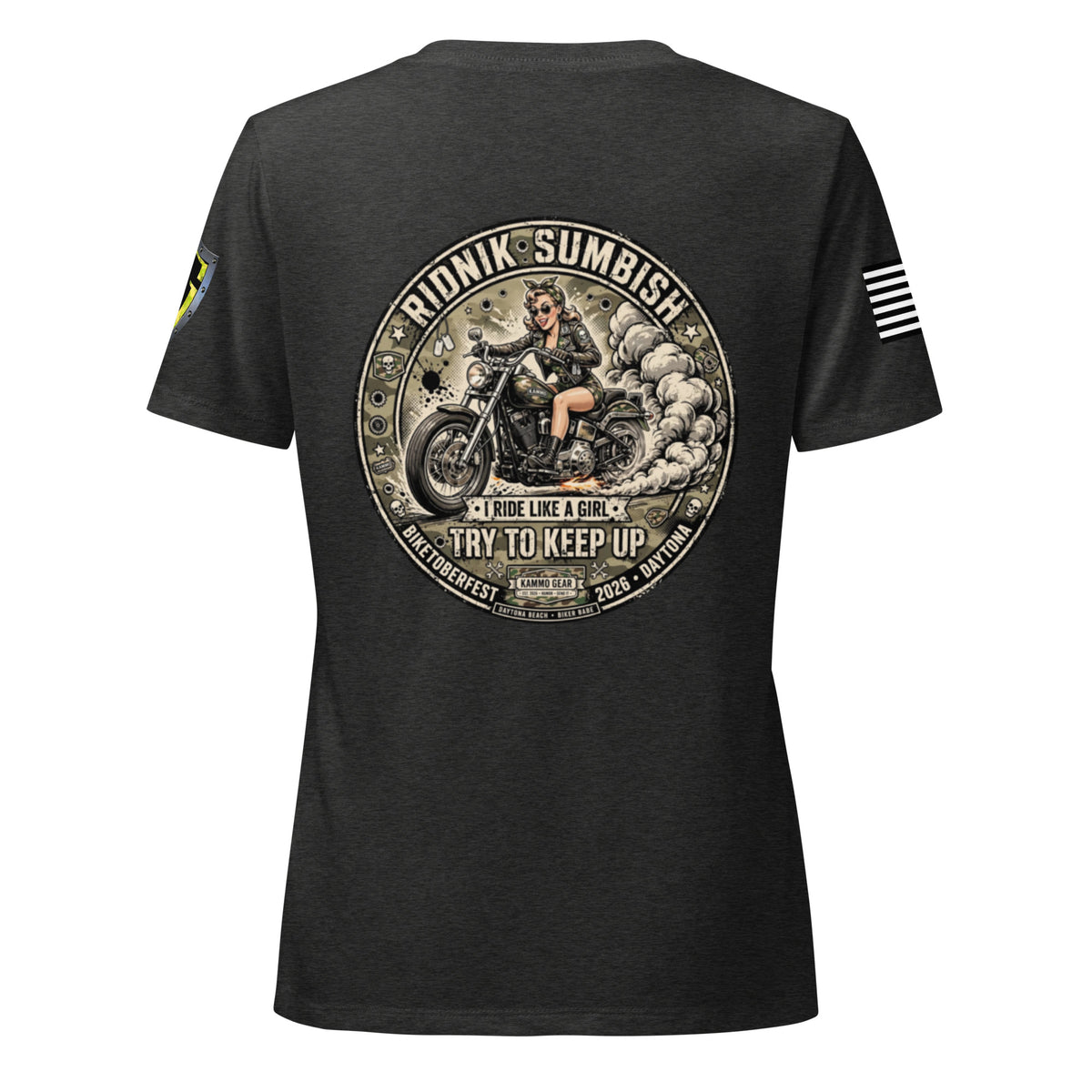 Women’s Ridnik Sumbich v-neck t-shirt