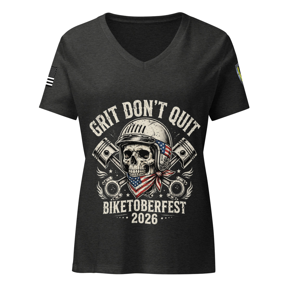 Women’s Grit  v-neck t-shirt