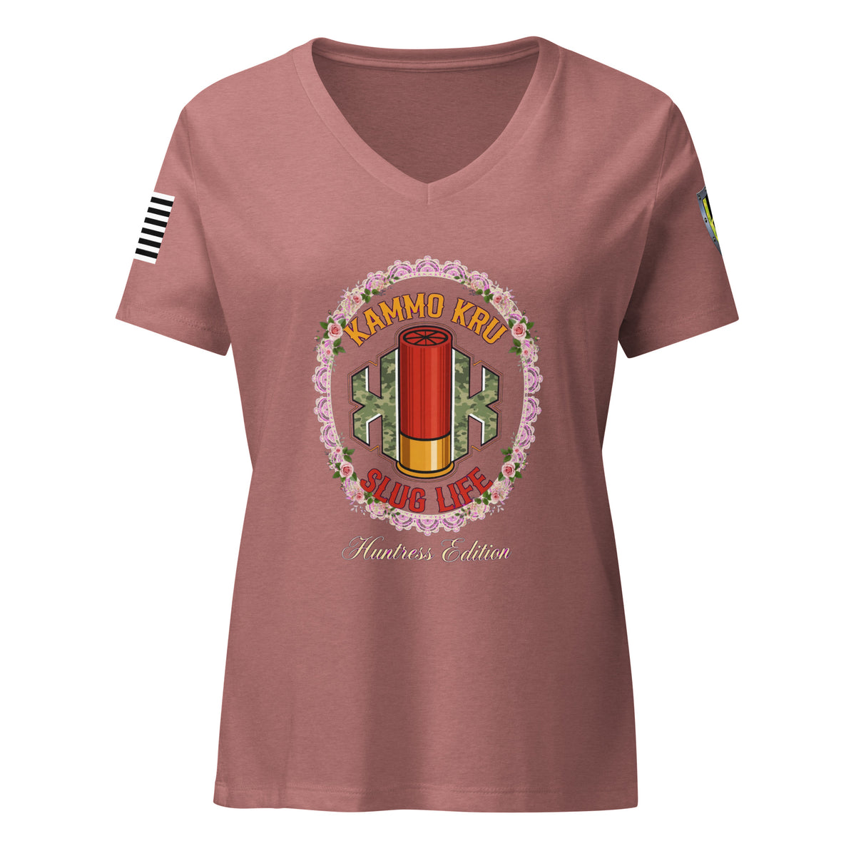 Women’s Kammo Kru v-neck t-shirt