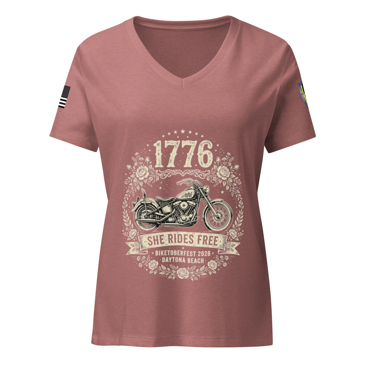 Women’s 1776 v-neck t-shirt