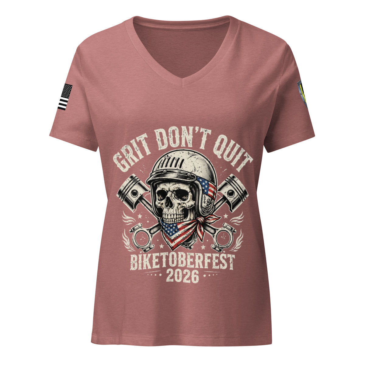 Women’s Grit  v-neck t-shirt