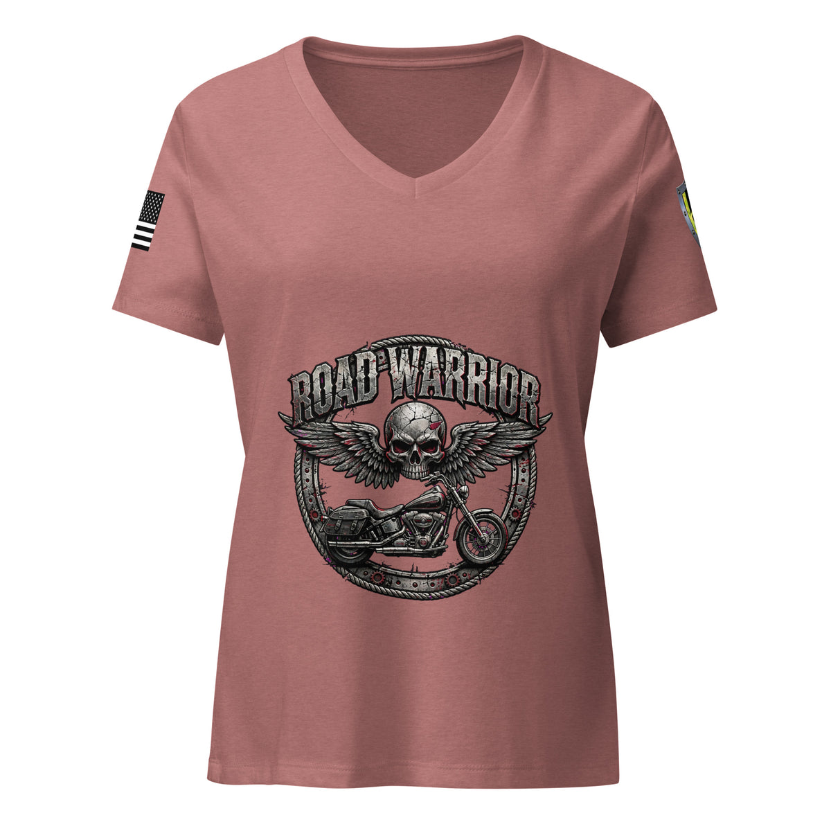 Women’s Road Warrior v-neck t-shirt