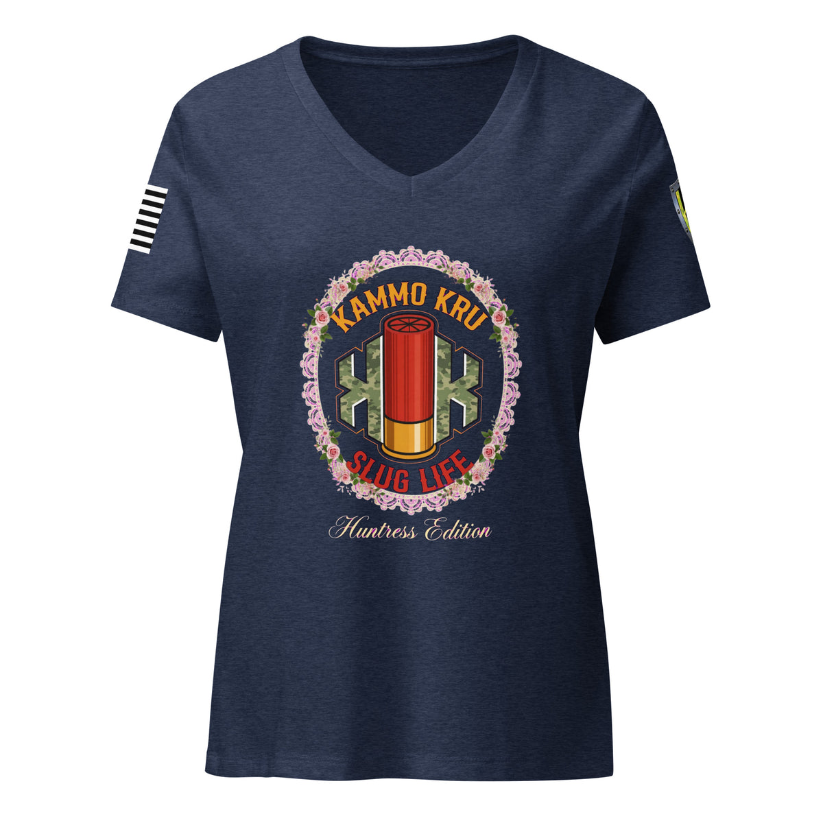 Women’s Kammo Kru v-neck t-shirt