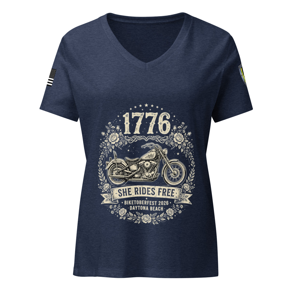 Women’s 1776 v-neck t-shirt