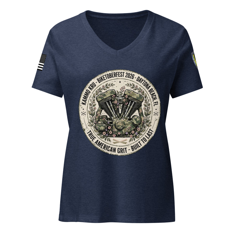 Women’s Kammo Kru v-neck t-shirt