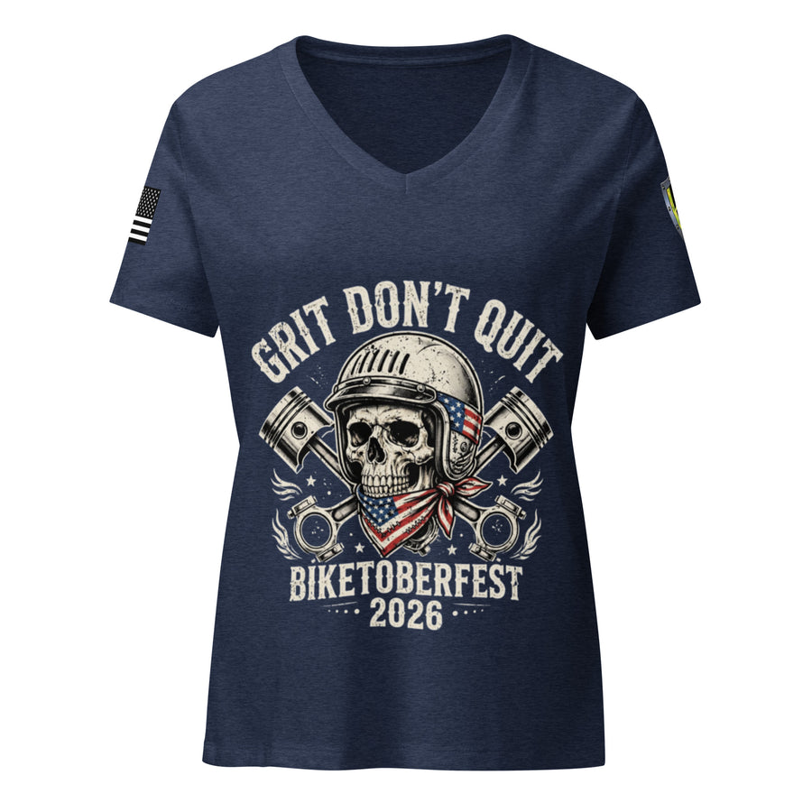 Women’s Grit  v-neck t-shirt