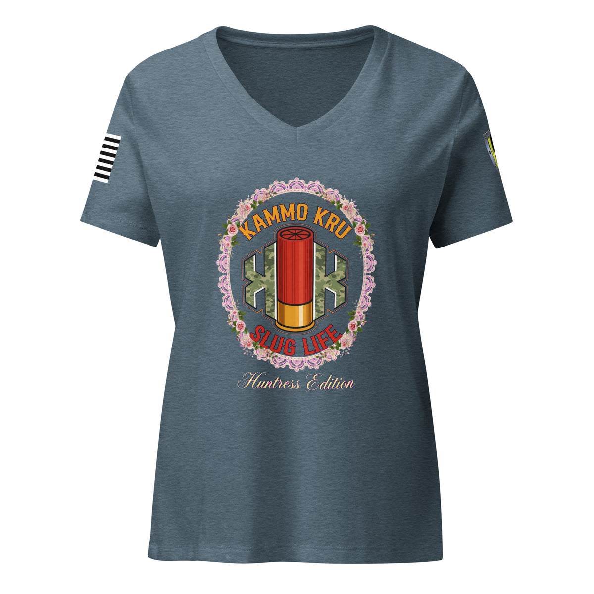 Women’s Kammo Kru v-neck t-shirt