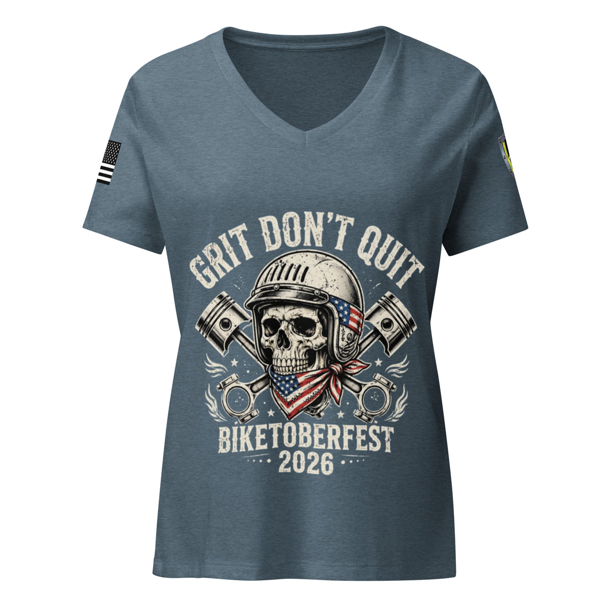 Women’s Grit  v-neck t-shirt