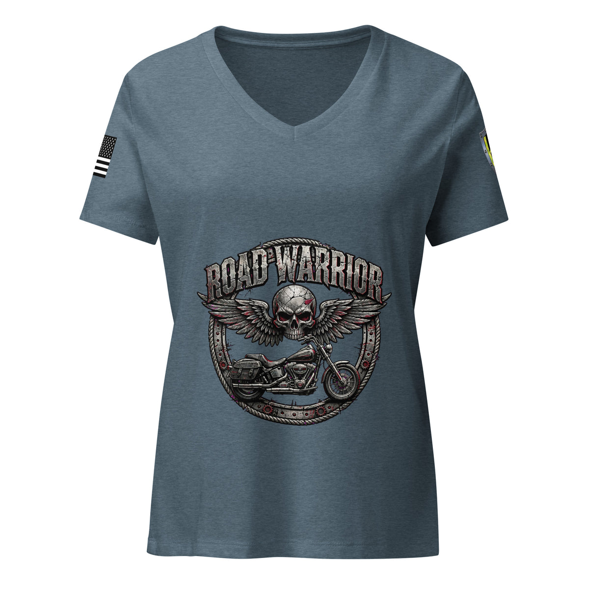 Women’s Road Warrior v-neck t-shirt