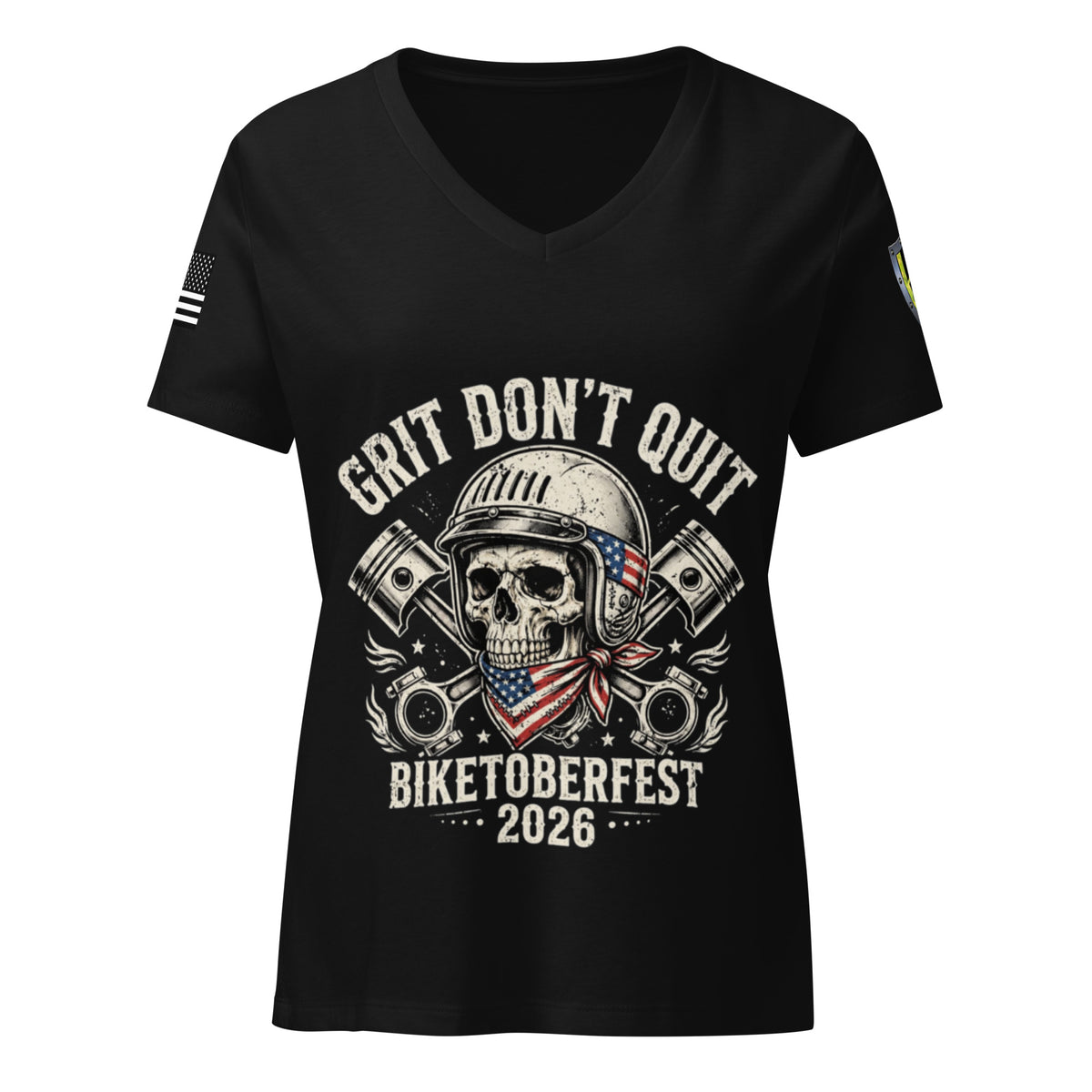 Women’s Grit  v-neck t-shirt