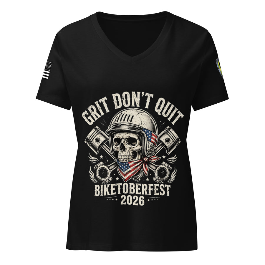 Women’s Grit  v-neck t-shirt
