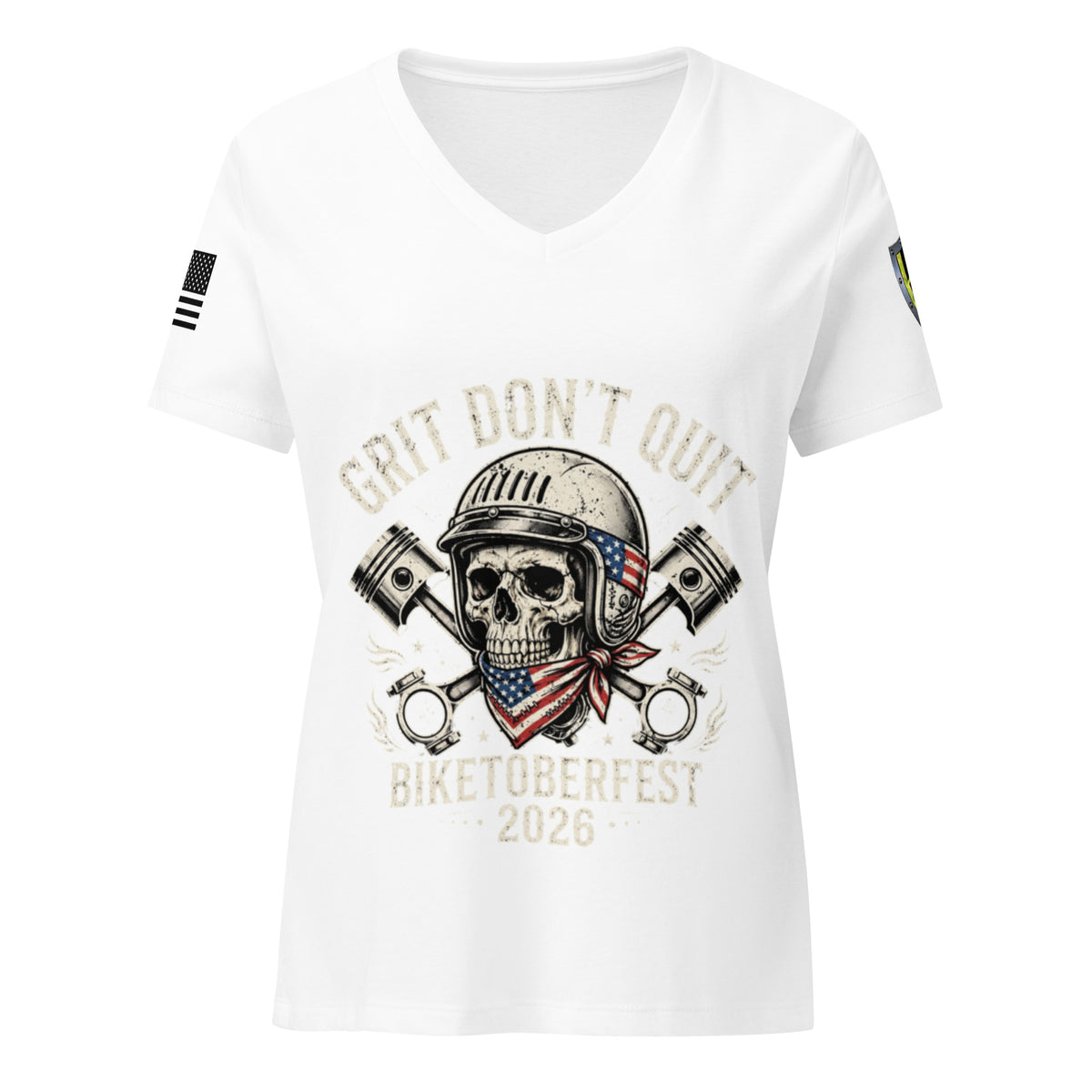 Women’s Grit  v-neck t-shirt