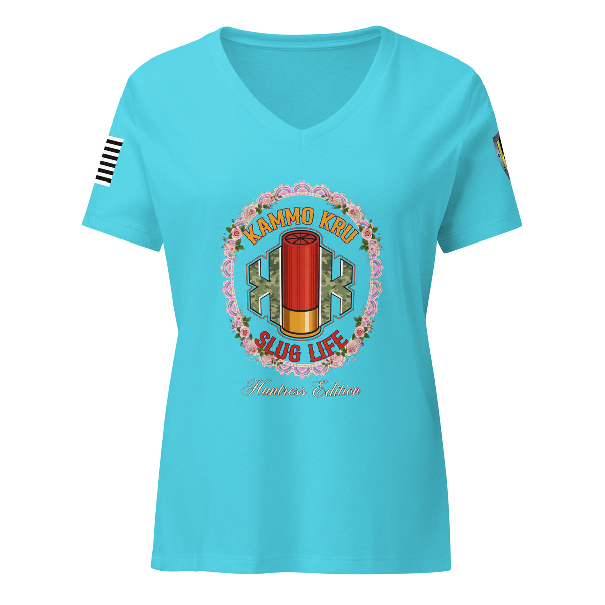 Women’s Kammo Kru v-neck t-shirt