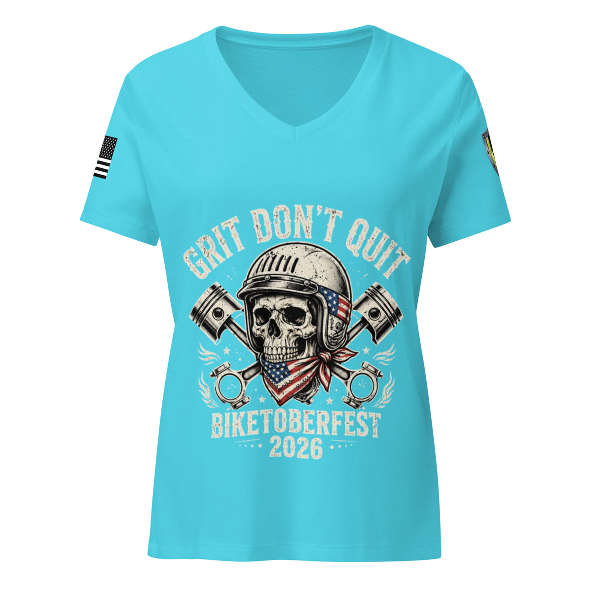 Women’s Grit  v-neck t-shirt